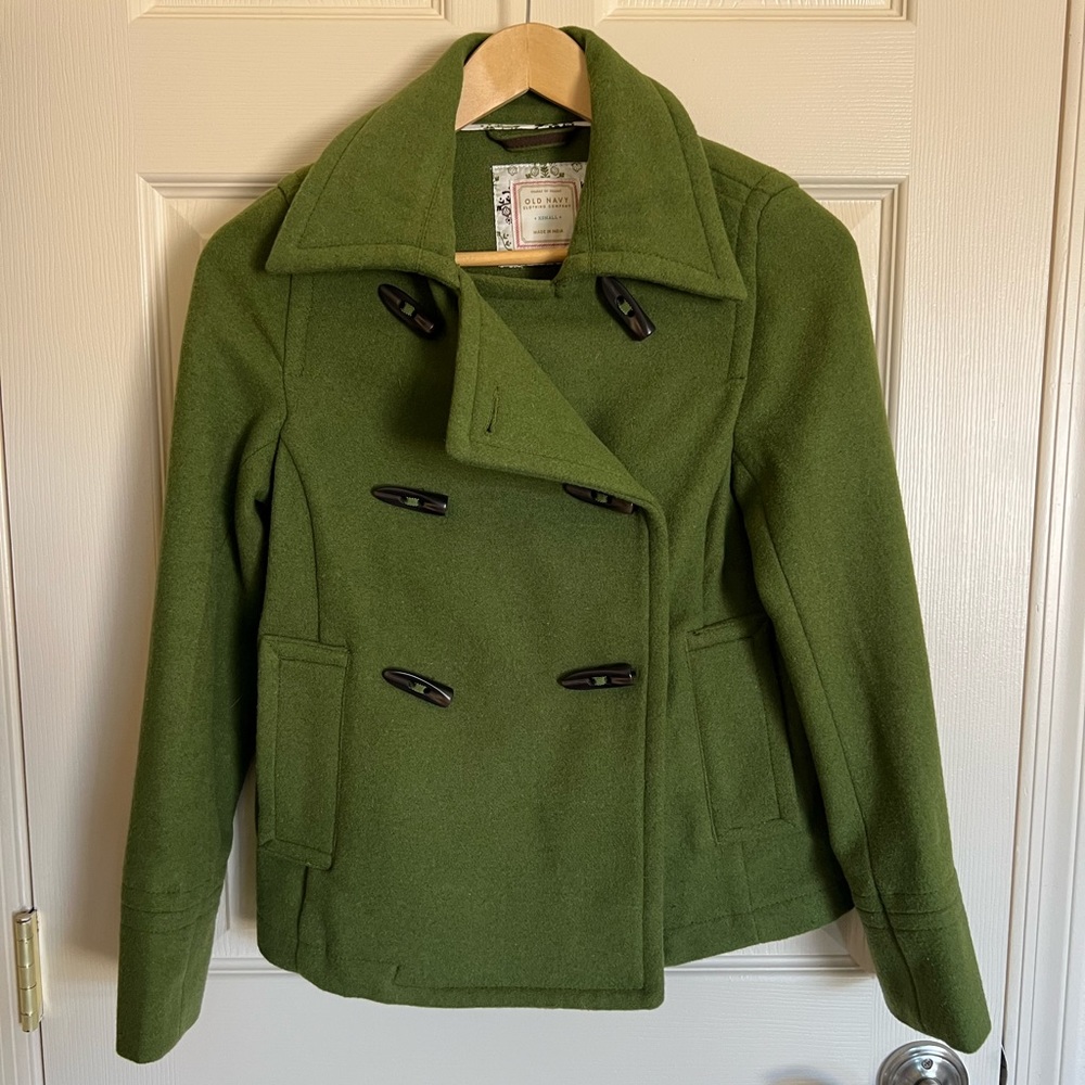 Green Pea Coat